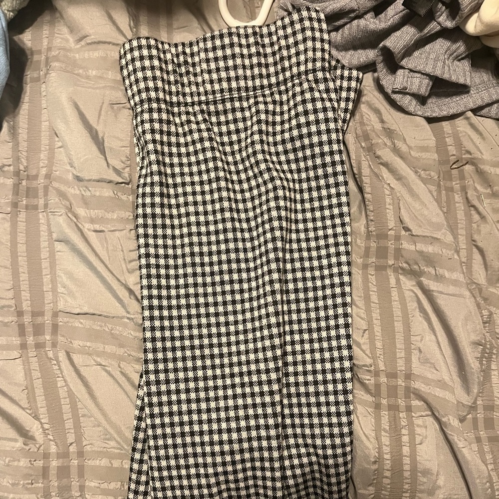Gingham Pants Forever 21 size medium